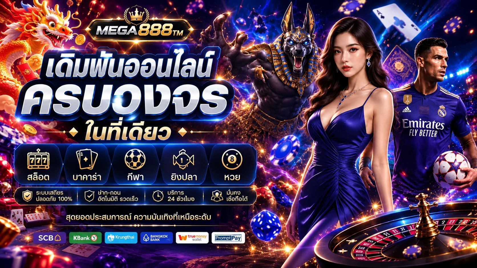 MEGA888TM สล็อต | Horus Eye ทดลองเล่นและวิธีอ่าน RTP